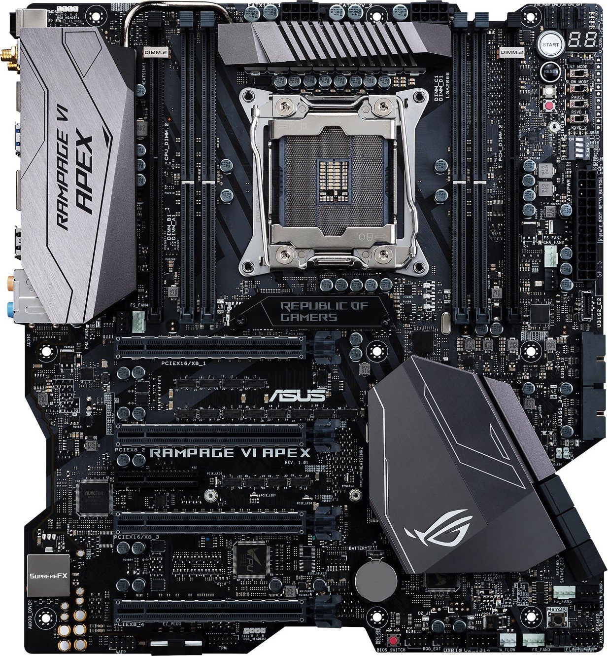 Материнская плата Asus Rampage VI Apex s-2066 X299 купить | Elmir ...