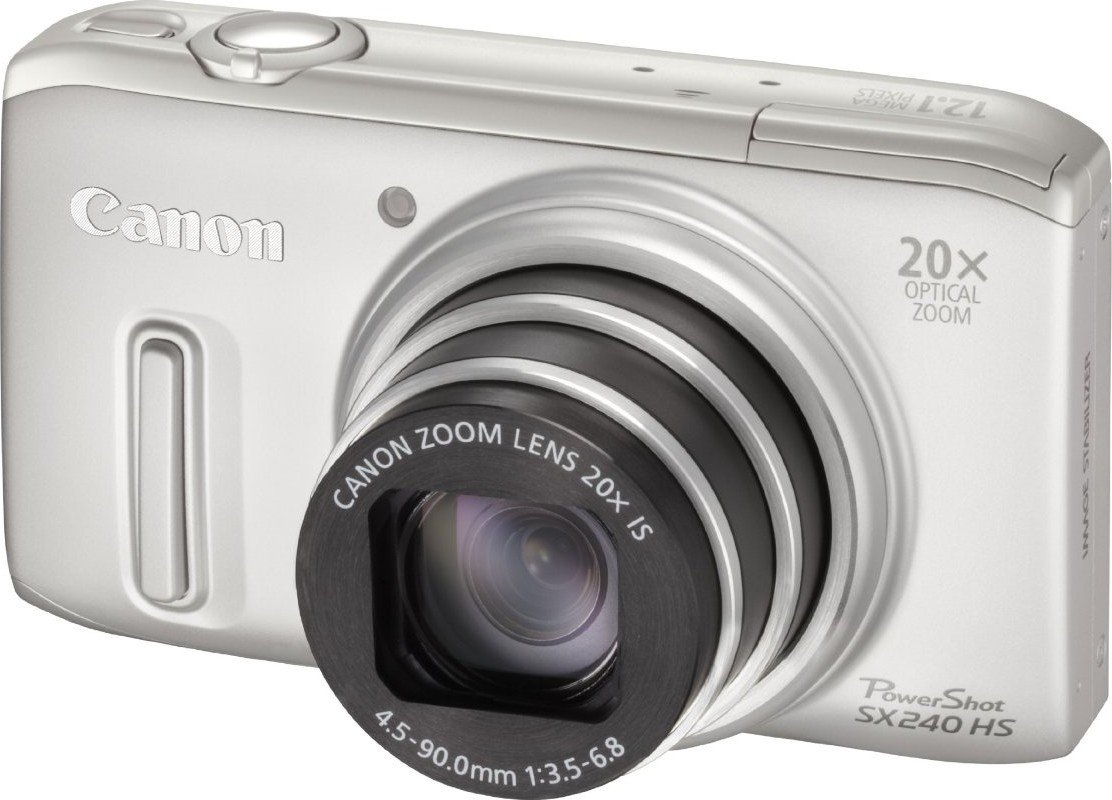Цифровая фотокамера Canon PowerShot SX240 HS Silver купить | ELMIR ...