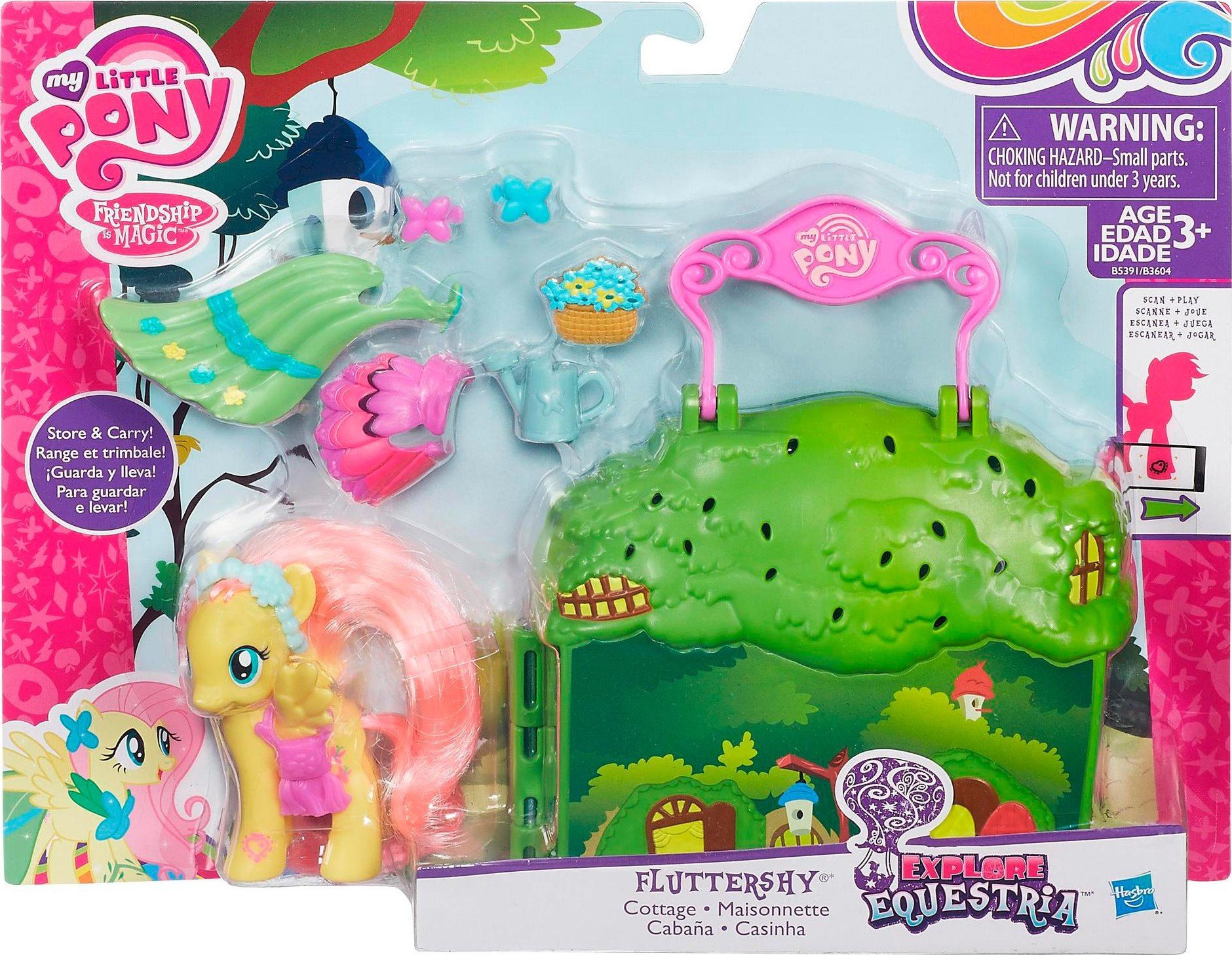 Игровой набор Hasbro My Little Pony Fluttershy Коттедж Флаттершай