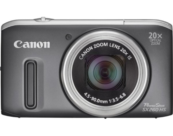 Цифровая фотокамера Canon PowerShot SX260 HS Grey купить | ELMIR