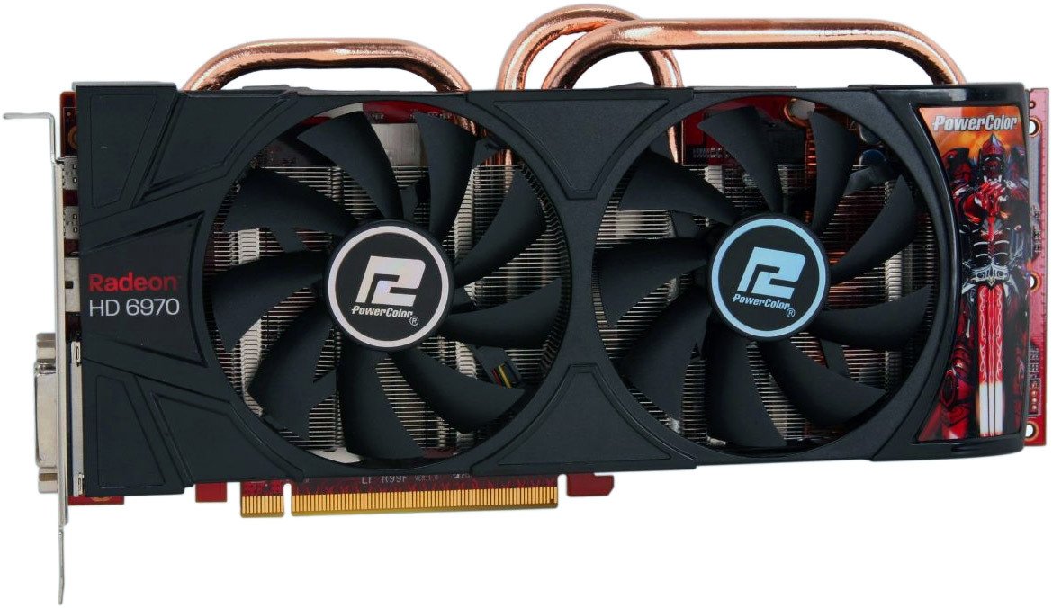 Видеокарта PowerColor PCI-E Radeon HD6970 2GB DDR5 (AX6970 2GBD5-2DH ...