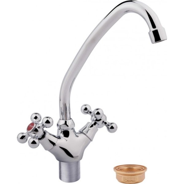 Смеситель для кухни Смеситель кухонный Potato P4161 купить | ELMIR ...