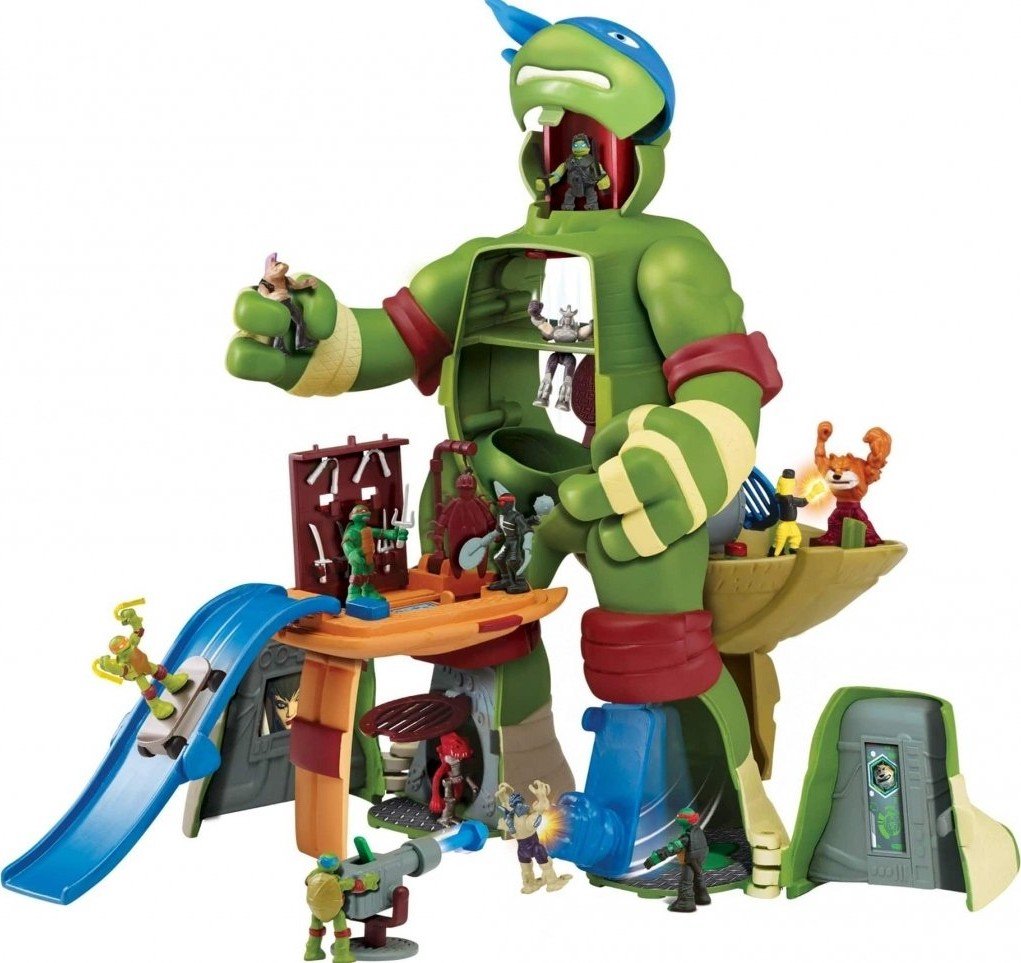 Игровой набор TMNT Черепашки-ниндзя Micro Леонардо-трансформер