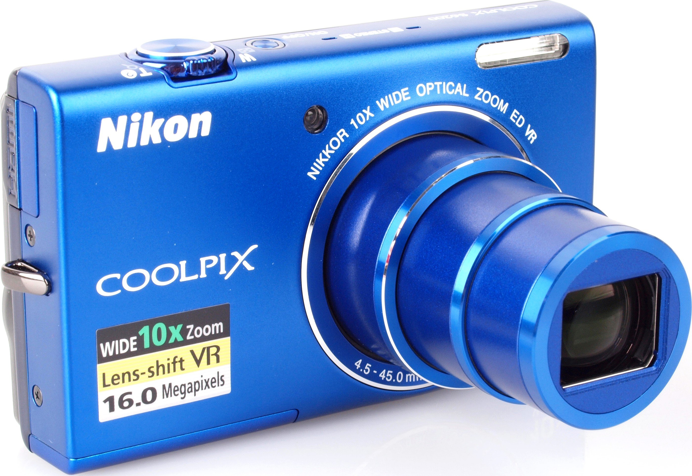 Цифровая фотокамера Nikon Coolpix S6200 Blue купить | ELMIR - цена ...