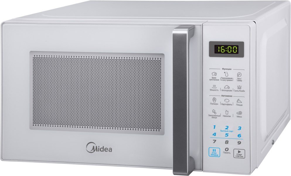Микроволновая печь Midea EG820CXX-W купить | ELMIR - цена, отзывы ...