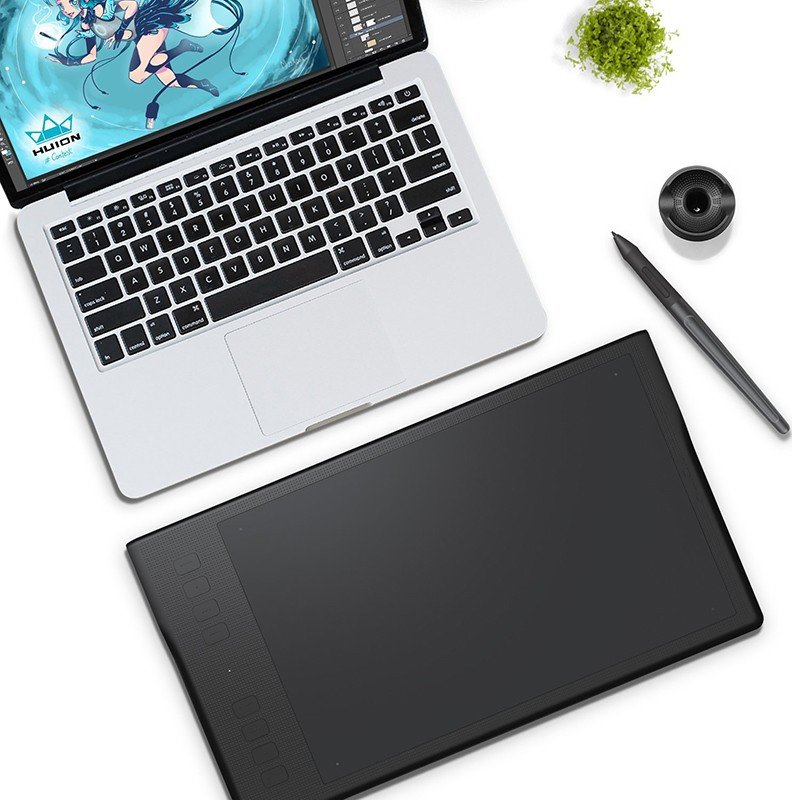 Графический планшет Huion Inspiroy Q11K купить | ELMIR - цена, отзывы ...
