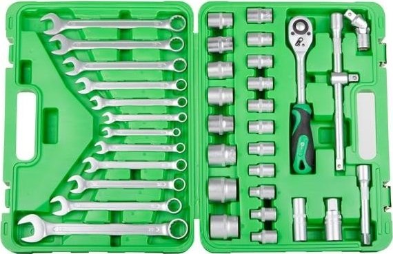 38 ед. Набор торцевых головок шестигранник 1/2" hans, 46026-9 / hex socket set. Головки длинные 1. Набор инструментов нео тулс 233. Топтул инструмент 150.