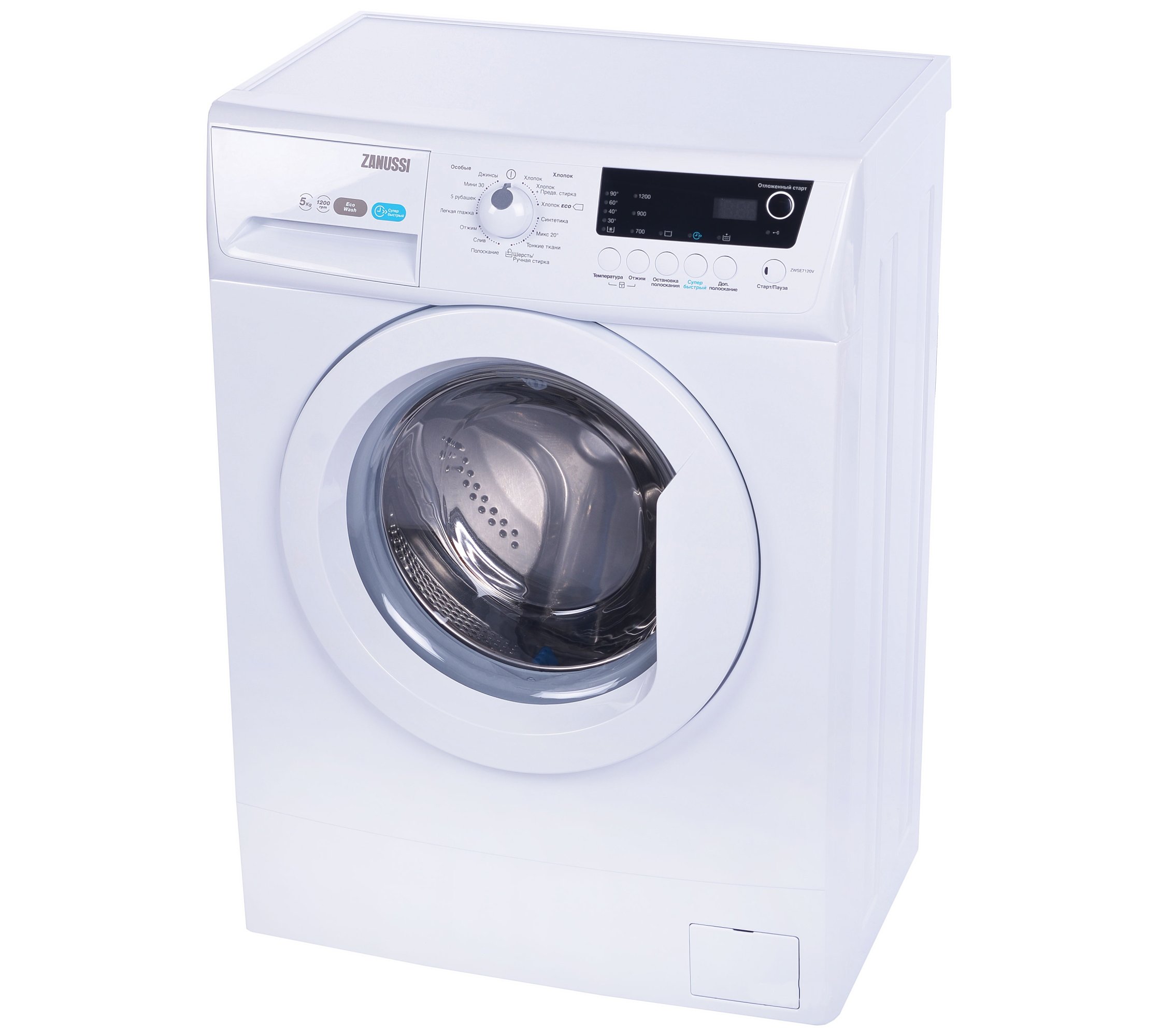 Zanussi вертикальная стиральная машина