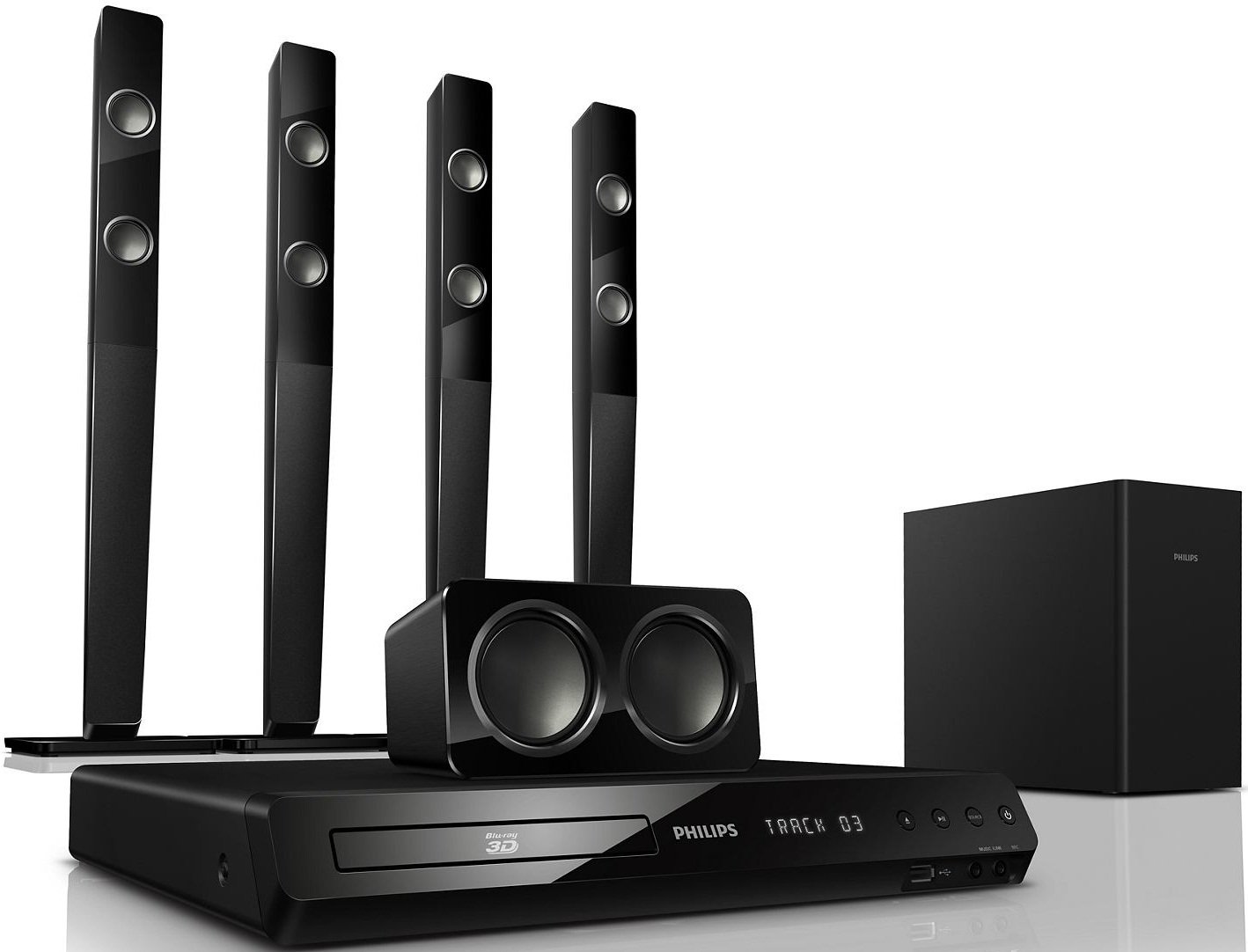 Домашний кинотеатр Philips HTS3593/51 купить | ELMIR - цена, отзывы ...