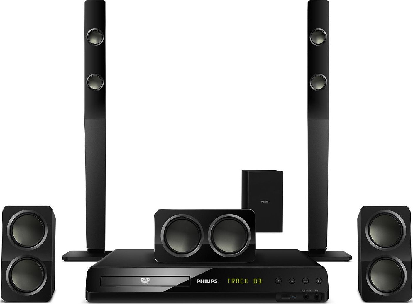 Домашний кинотеатр Philips HTS3538/51 купить | ELMIR - цена, отзывы ...