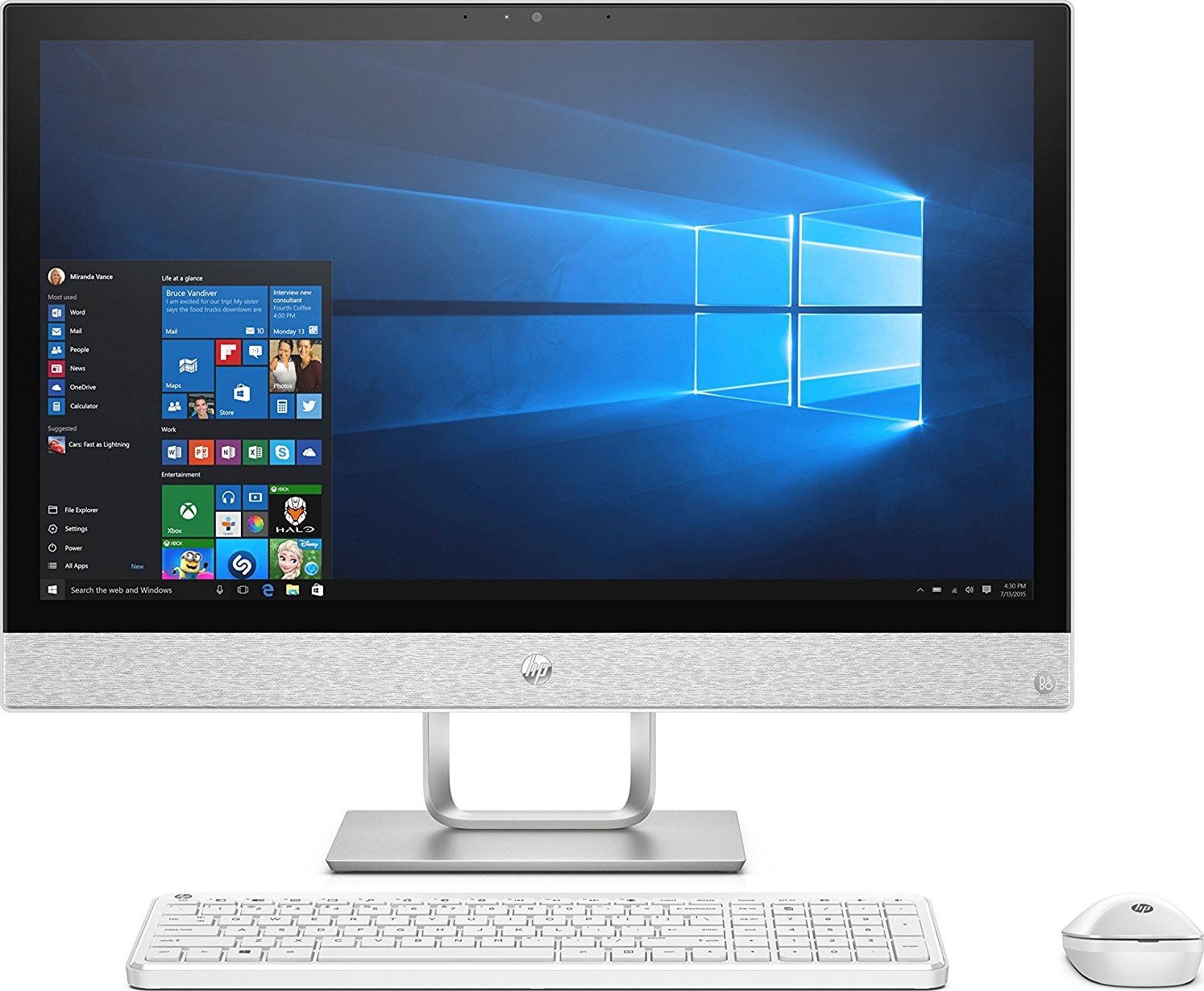 ПК-Моноблок HP Pavilion AiO 24-r052ur (3QV40EA) купить | ELMIR - цена ...