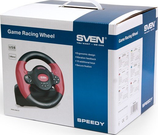 Руль Sven Speedy купить | ELMIR - цена, отзывы, характеристики