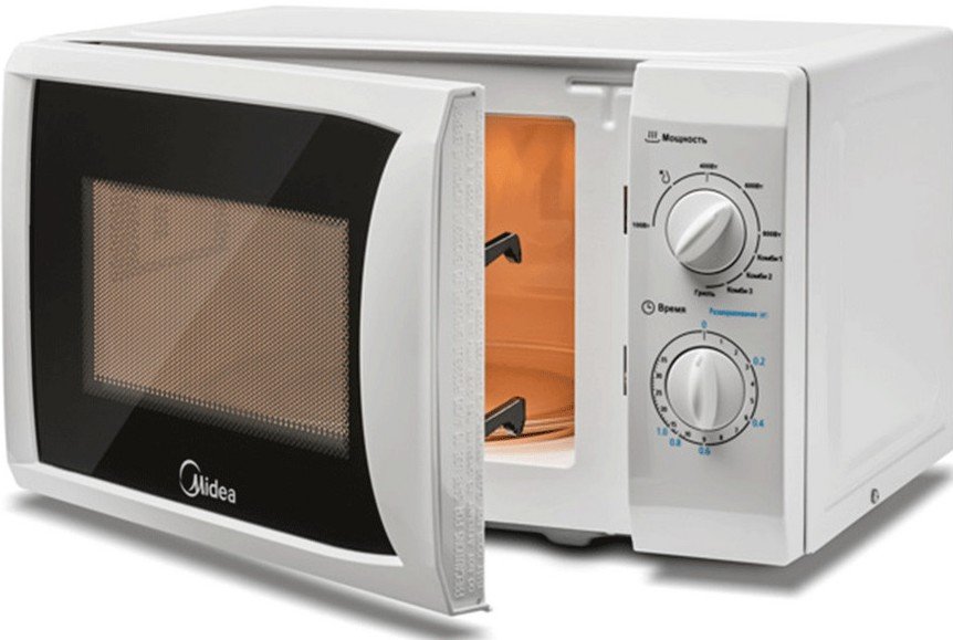 Микроволновая печь Midea MG820CFB-W купить | ELMIR - цена, отзывы ...