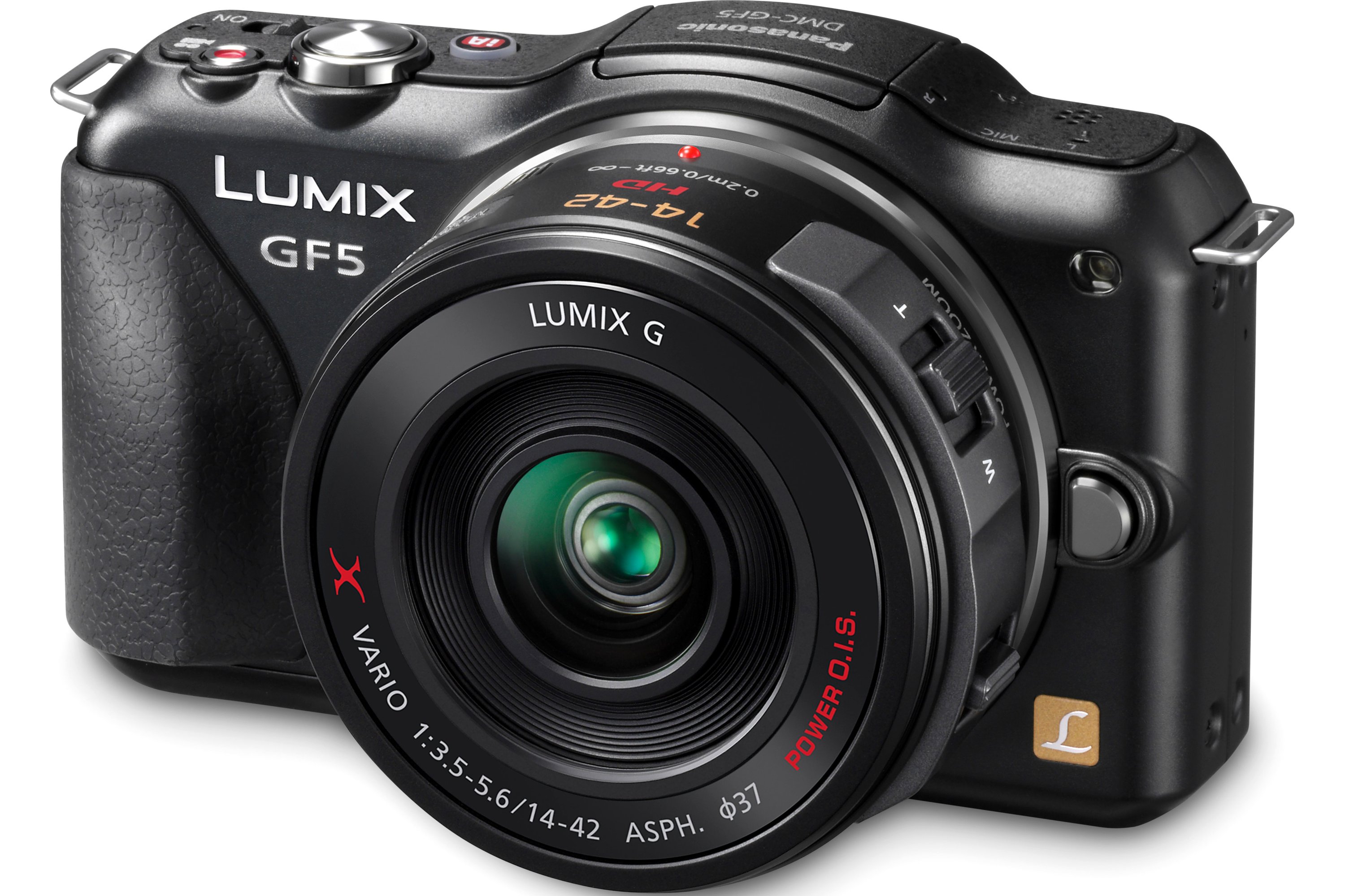 Цифровая фотокамера Panasonic LUMIX DMC-GF5KAEE-K Black 14-42mm Kit ...
