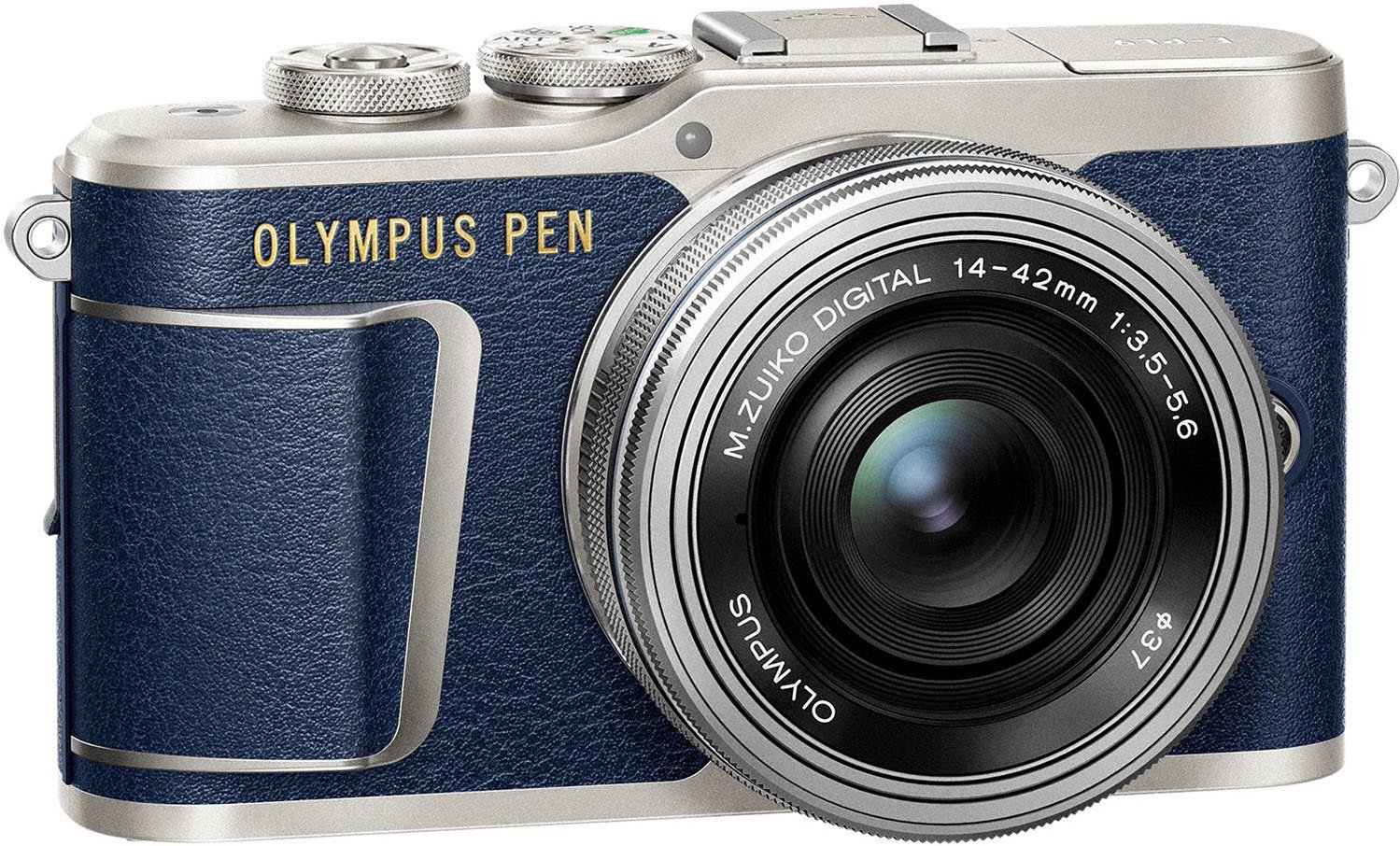 Цифровая фотокамера Olympus PEN E-PL9 Blue/Silver 14-42 mm Pancake Zoom ...