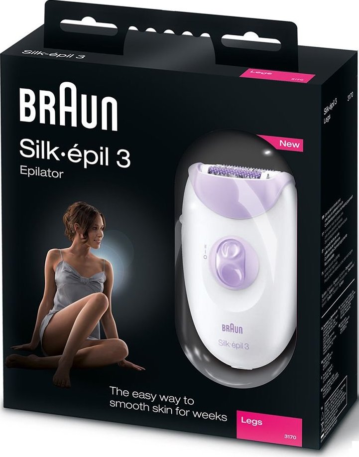 Эпилятор Braun SE3170 купить | ELMIR - цена, отзывы, характеристики
