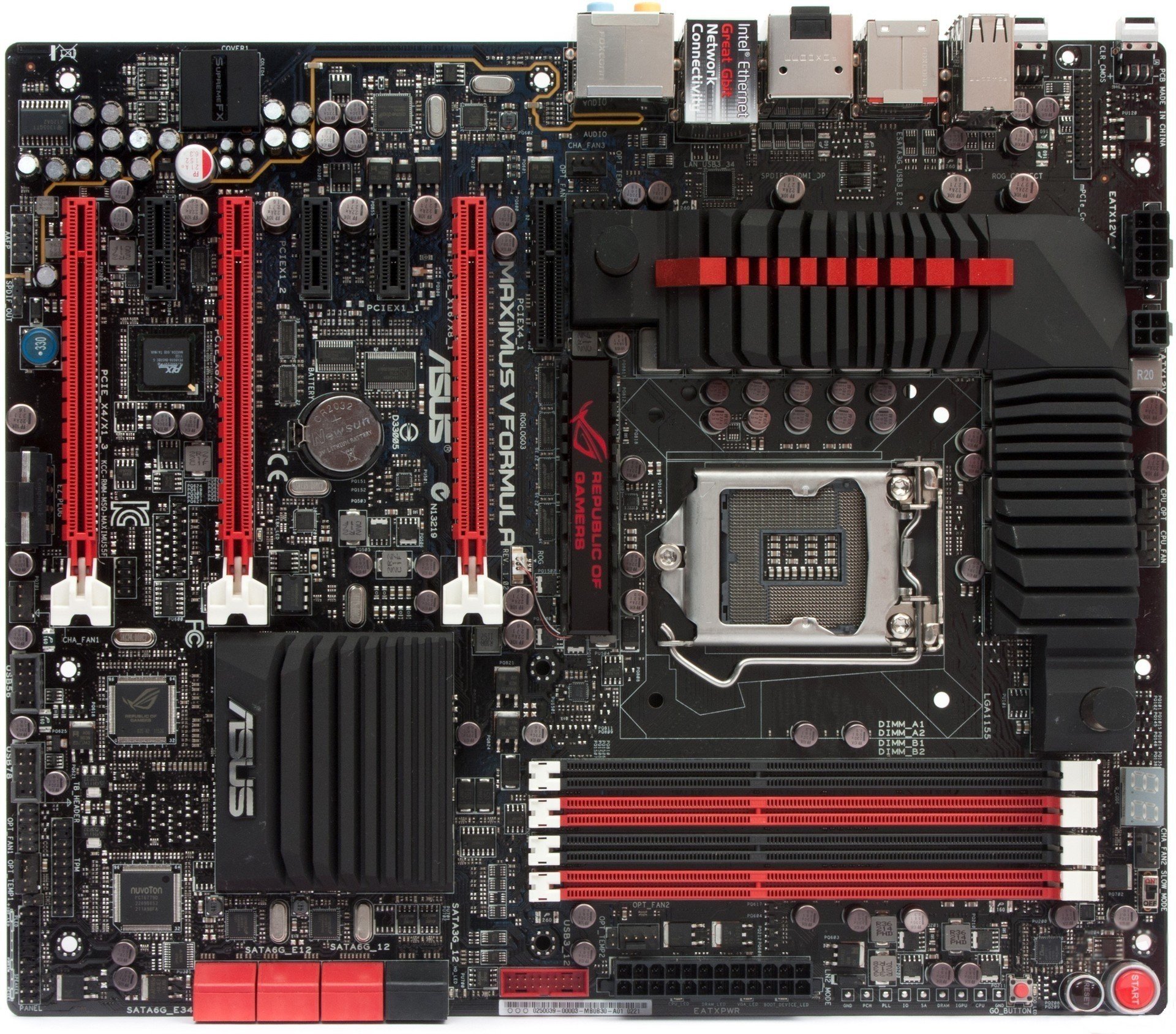 Материнская плата Asus ROG Maximus V Formula/ThunderFX s-1155 Z77 ...