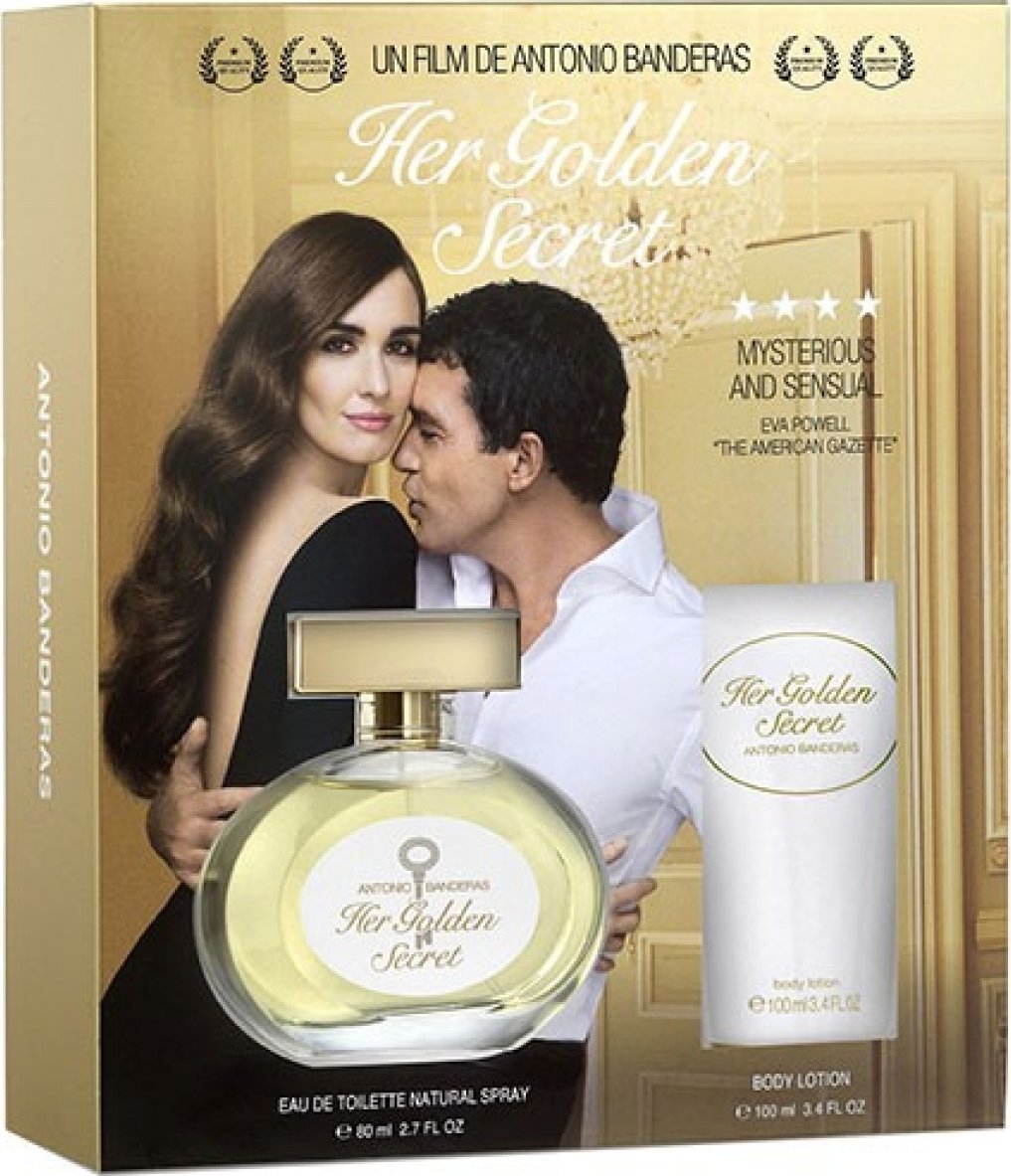 Nabor Antonio Banderas Her Golden Secret Women Set Edt 80ml B L 100ml Kupit Elmir Cena Otzyvy Harakteristiki