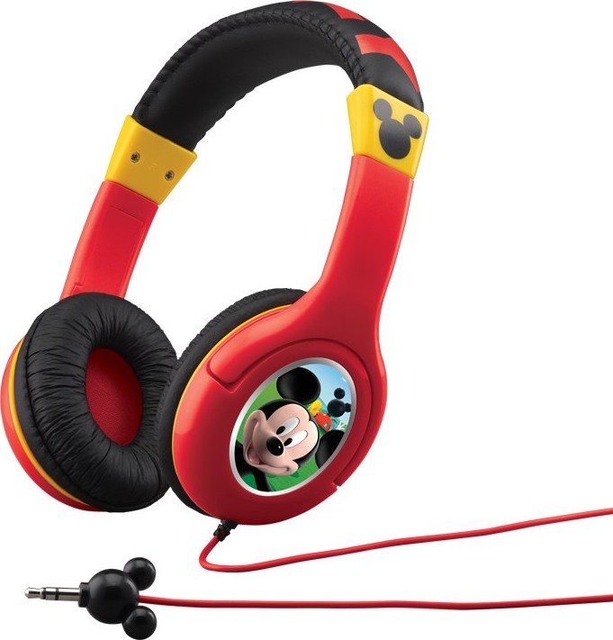 Наушники eKids Disney Микки Маус Kid-Friendly Volume (MK-140.UEXV7 ...