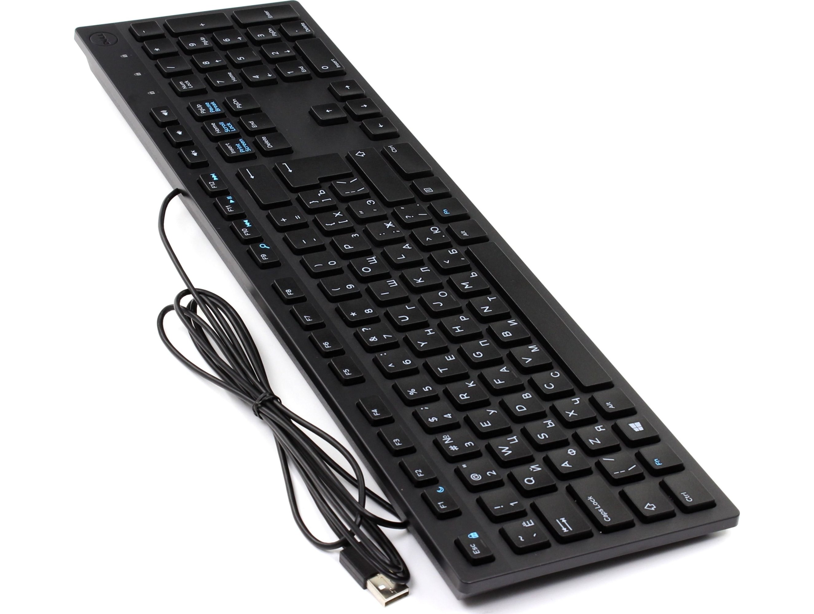 Клавиатура Dell KB216 Multimedia Keyboard RU Black (580ADGR) купить Elmir цена, отзывы