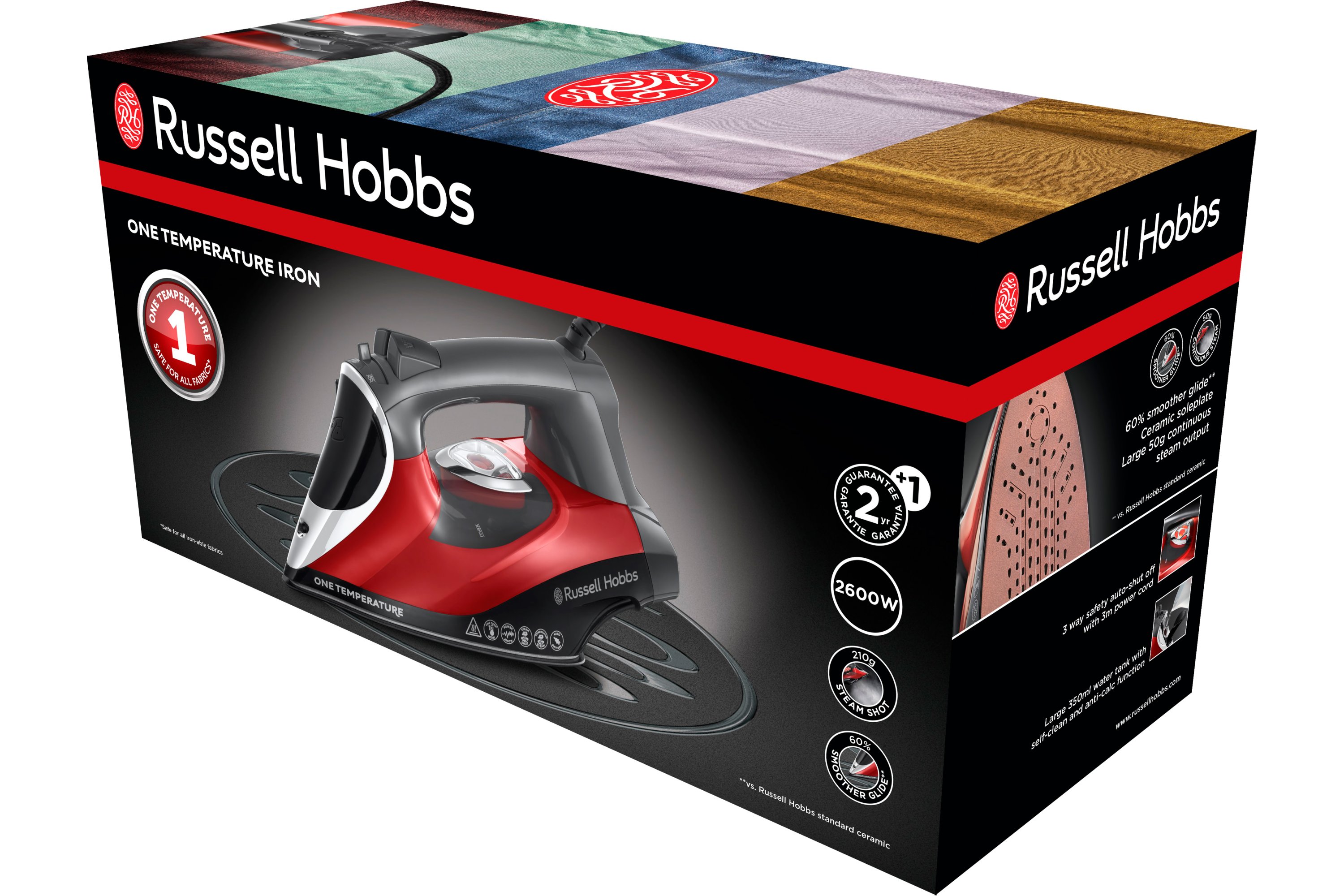 Утюг Russell Hobbs 25090-56 One Temperature купить | ELMIR - цена ...
