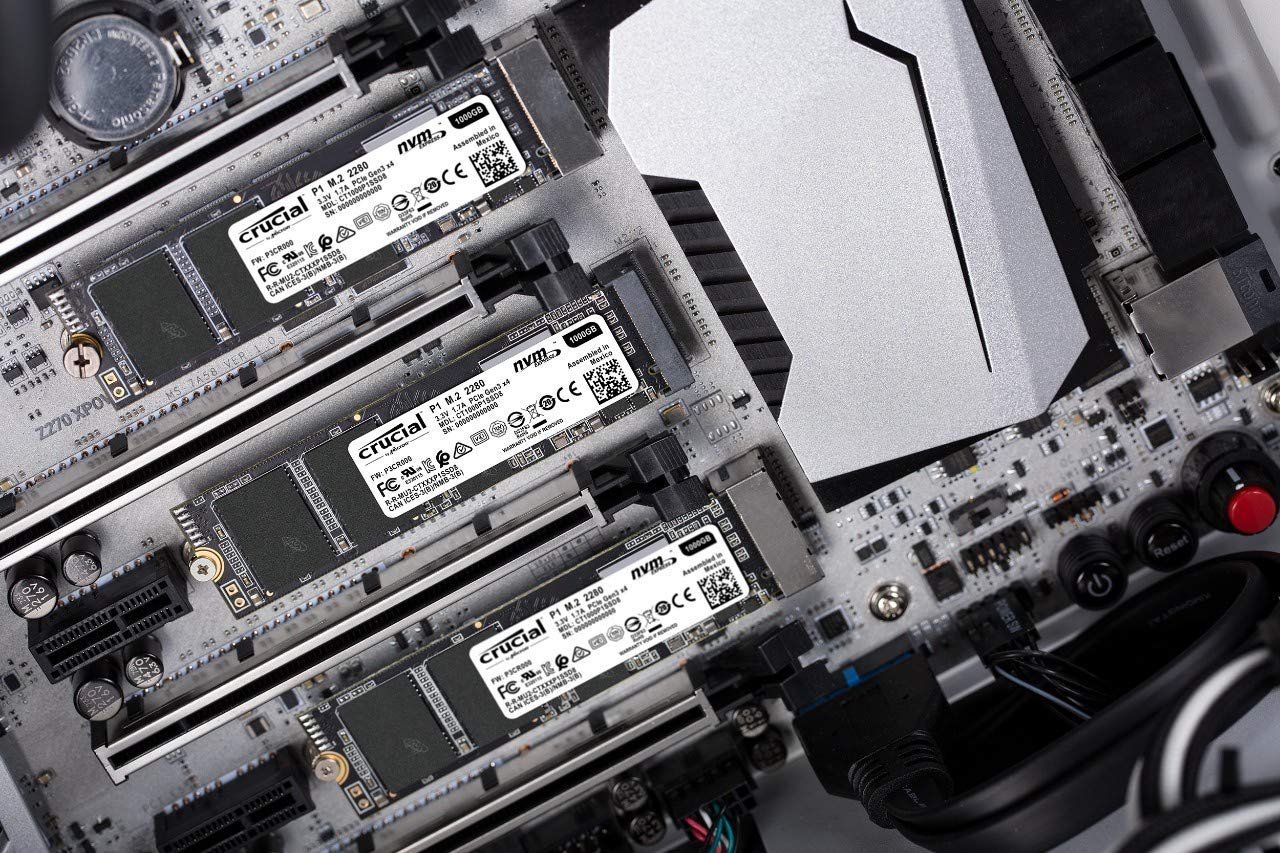 SSD-накопитель M.2 1TB Crucial P1 (CT1000P1SSD8) купить | ELMIR