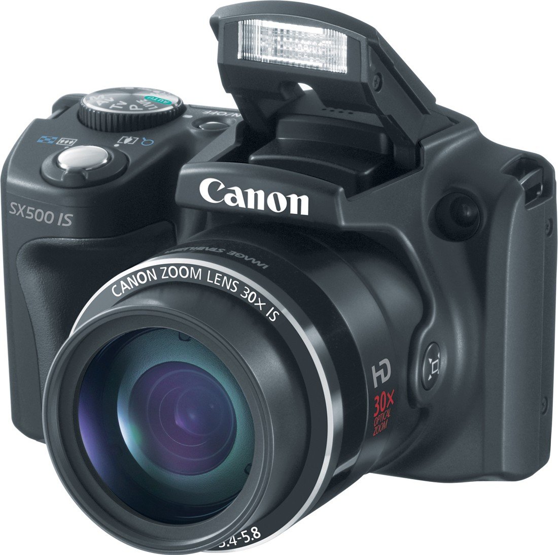 Цифровая фотокамера Canon PowerShot SX500 IS Black купить | ELMIR ...