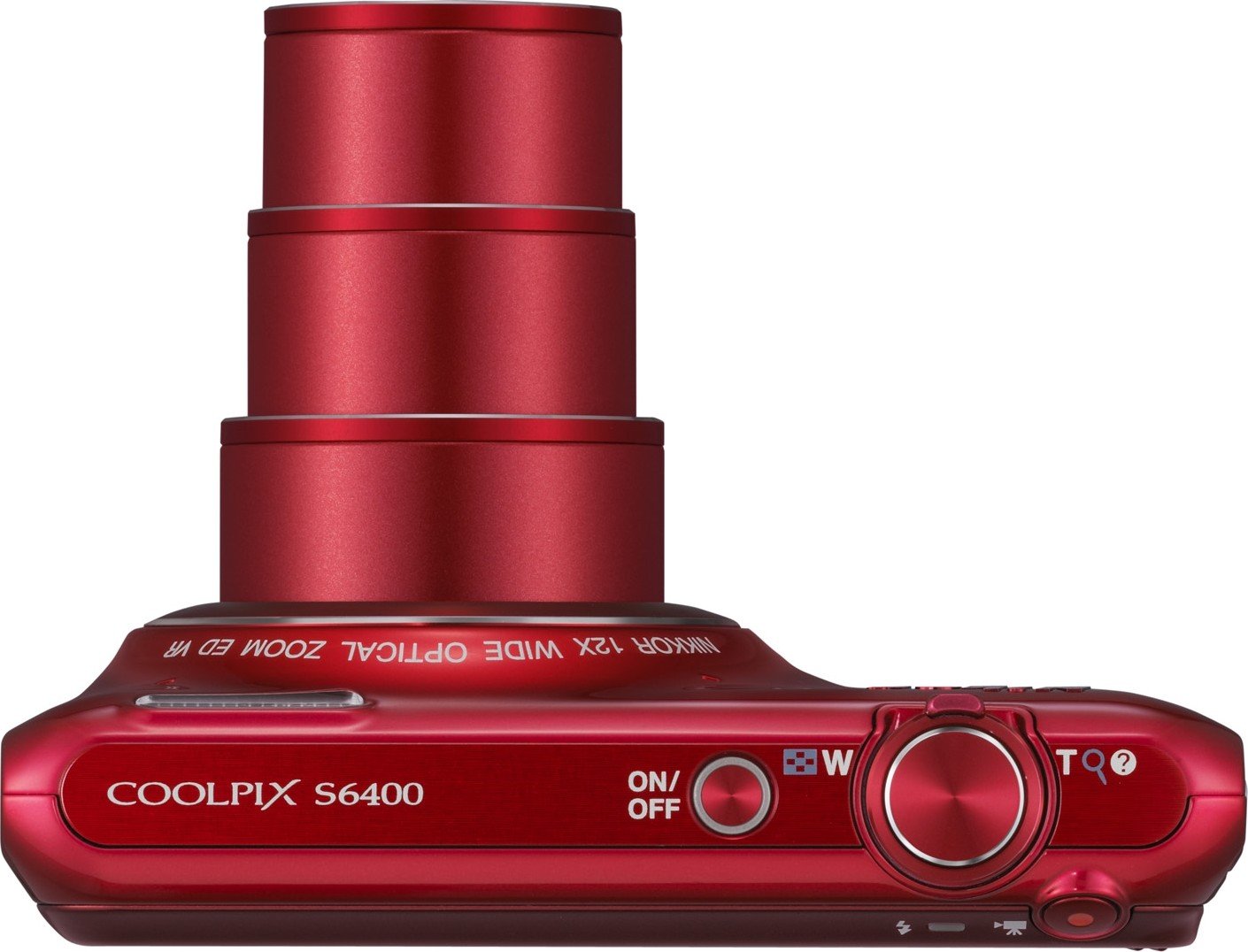 Цифровая фотокамера Nikon Coolpix S6400 Red купить | ELMIR - цена ...
