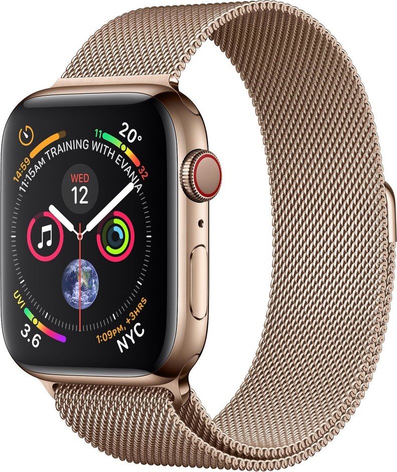Смарт-часы Apple Watch Series 4 44mm GPS + Cellular Gold ...