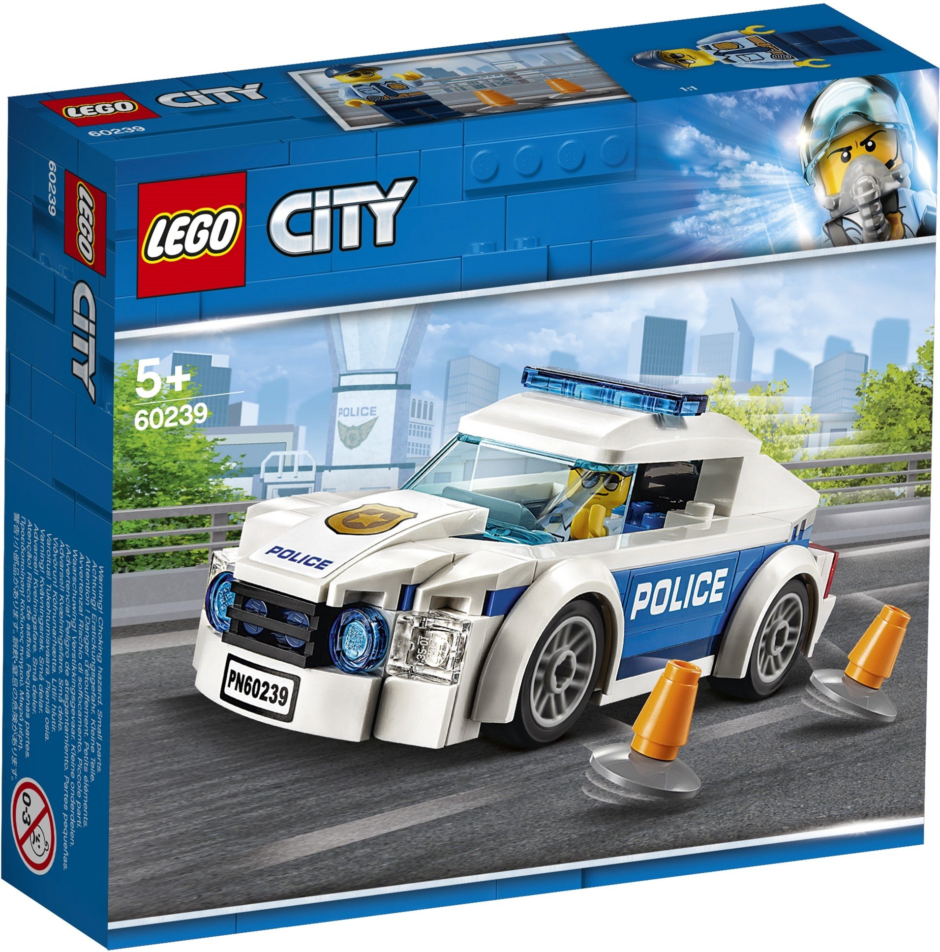 Lego полицейская машина