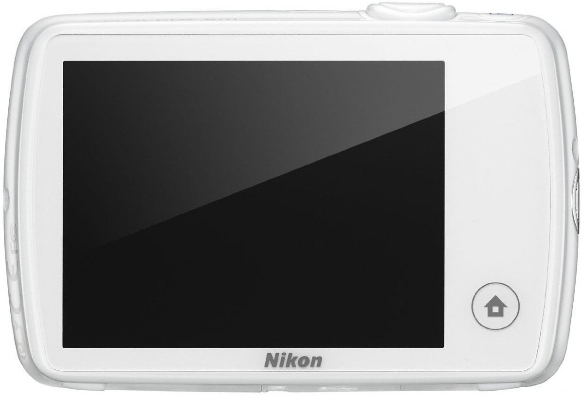 Цифровая фотокамера Nikon Coolpix S01 White купить | ELMIR - цена