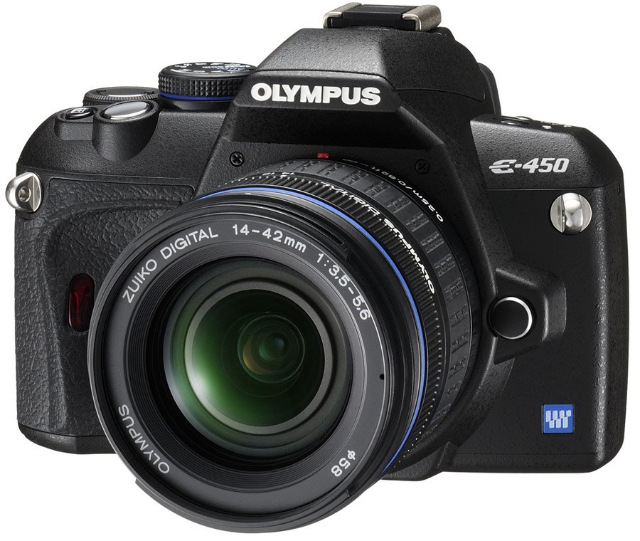 Цифровая фотокамера Olympus E-450 Kit ED 14-42mm купить | ELMIR - цена ...