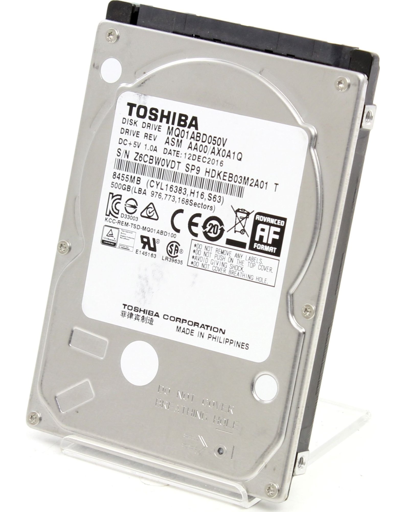 Жесткий диск 2.5" SATA 500GB Toshiba (MQ01ABD050V) купить | Elmir ...