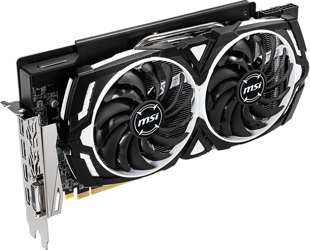Видеокарта MSI PCI-E Radeon RX 590 8GB DDR5 (RX 590 ARMOR 8G OC ...