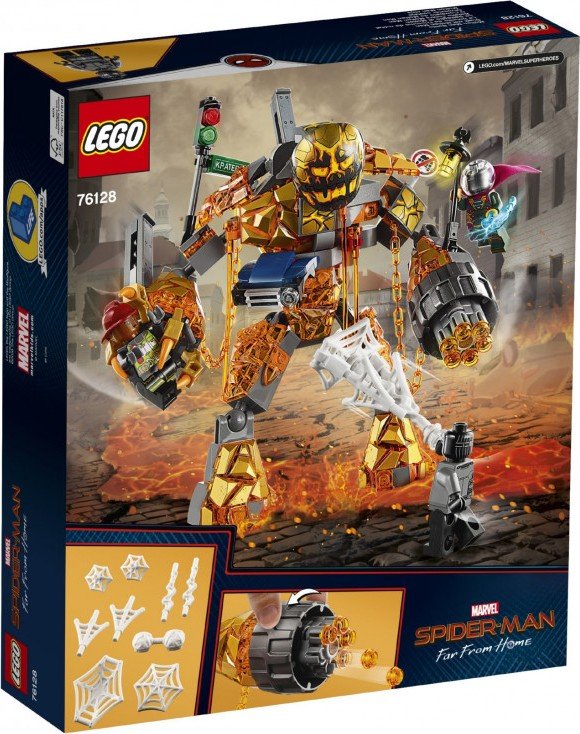 Конструктор LEGO Super Heroes Человек-паук: Бой с Расплавленным