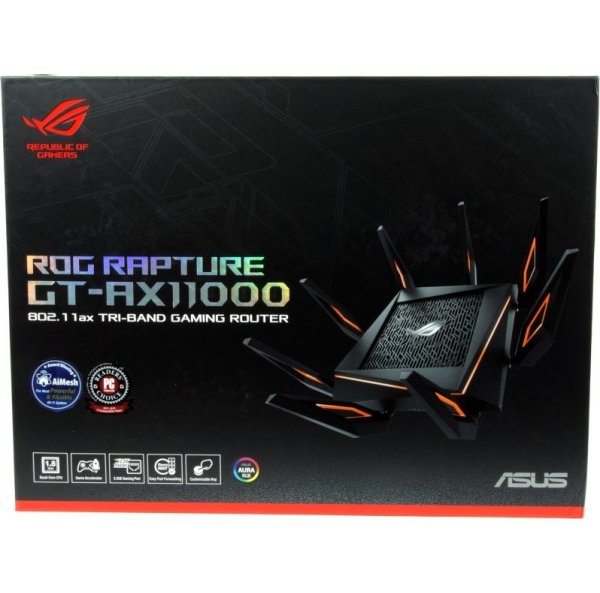 Роутер Asus ROG Rapture GT-AX11000 купить | ELMIR - цена, отзывы