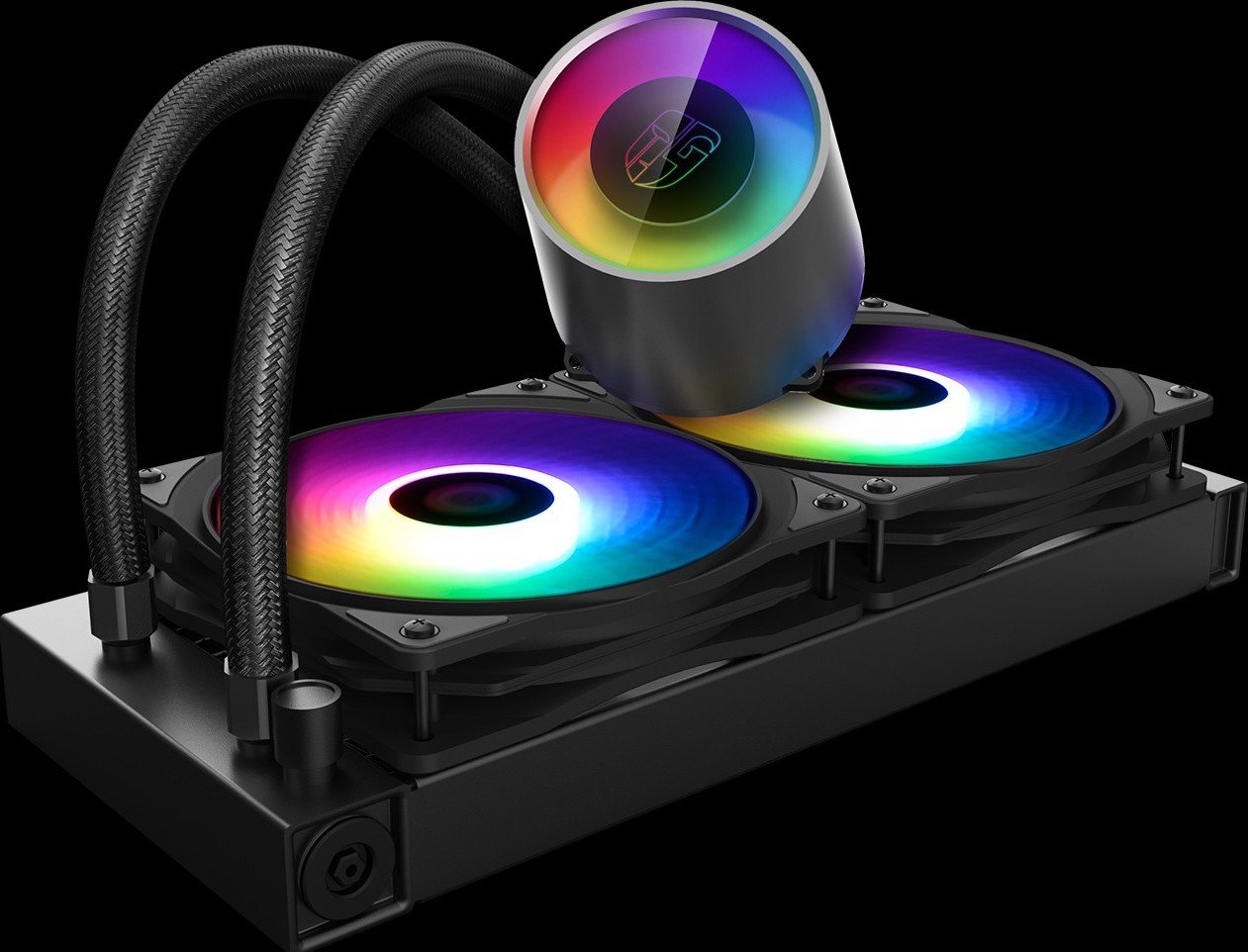 Водяное охлаждение Система водяного охлаждения DeepCool Castle 240 RGB V2 купить ELMIR цена