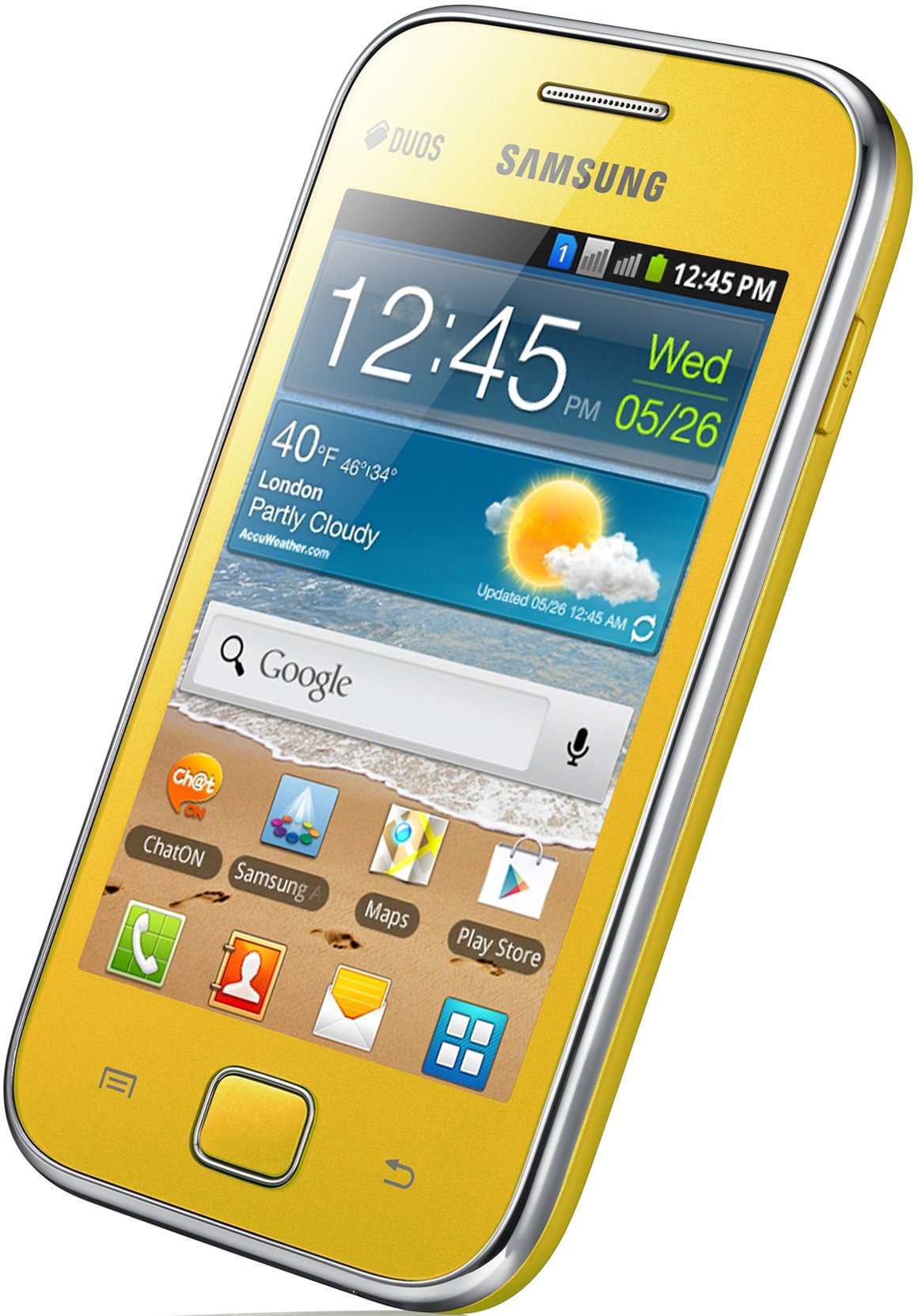 Мобильный телефон Samsung S6802 Galaxy Ace Duos Yellow (GT-S6802ZYASEK ...