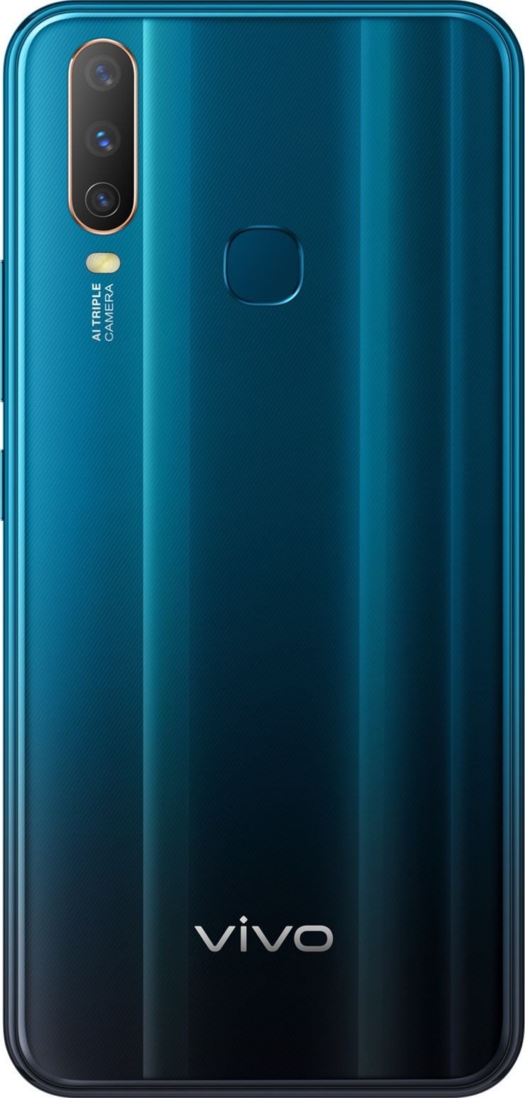 Мобильный телефон ViVo Y17 4/128GB Mineral Blue купить | ELMIR - цена ...