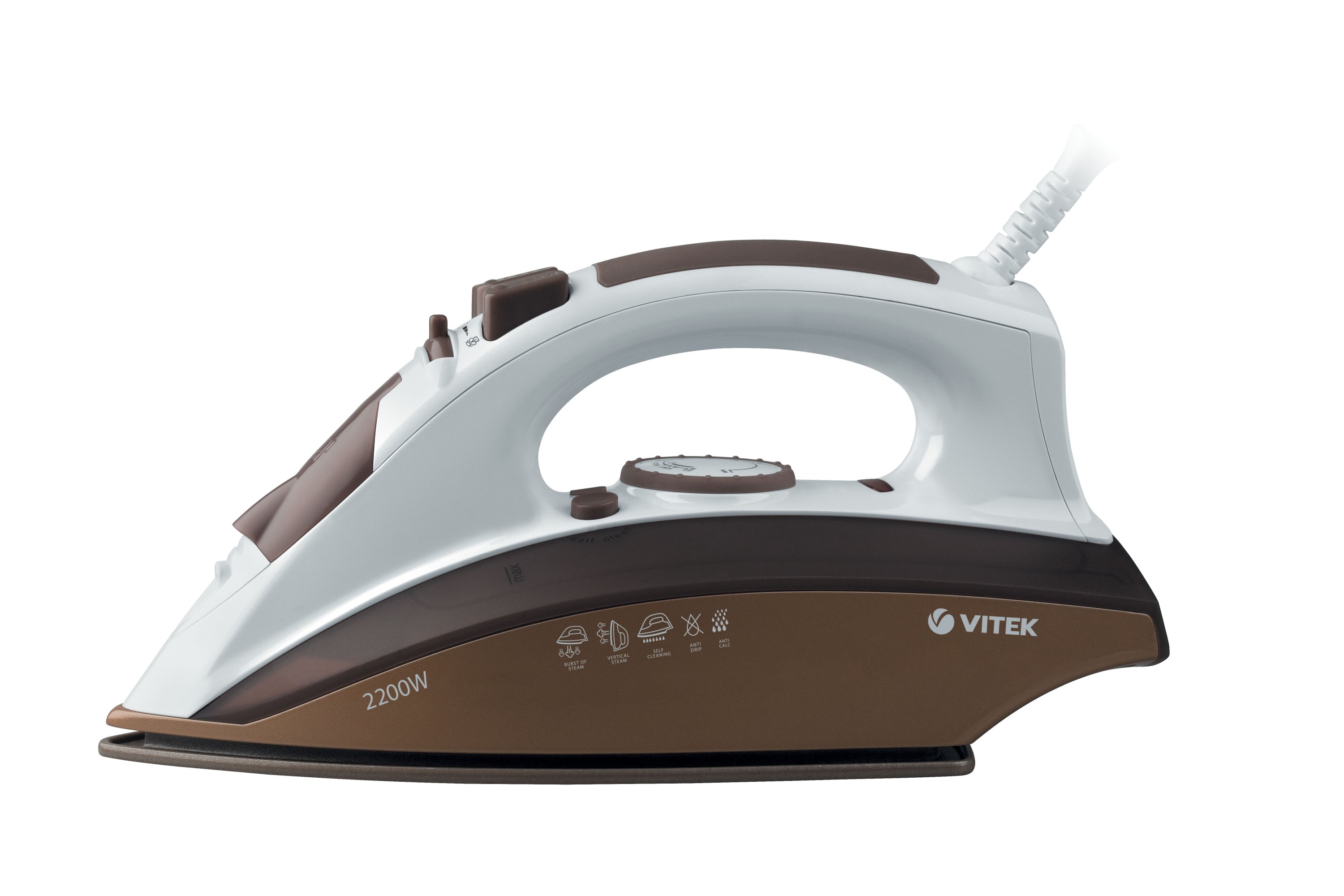 Утюг VITEK VT-1201 купить | ELMIR - цена, отзывы, характеристики