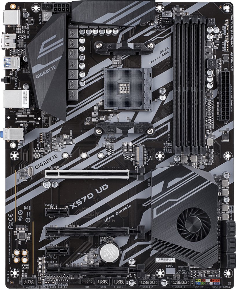 Материнская плата GigaByte X570 UD s-AM4 X570 купить | Elmir - цена ...