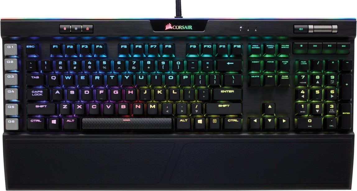 Corsair K95 キーボード Клавиатура Corsair K95 RGB Platinum Cherry MX Speed (CH-9127014-RU