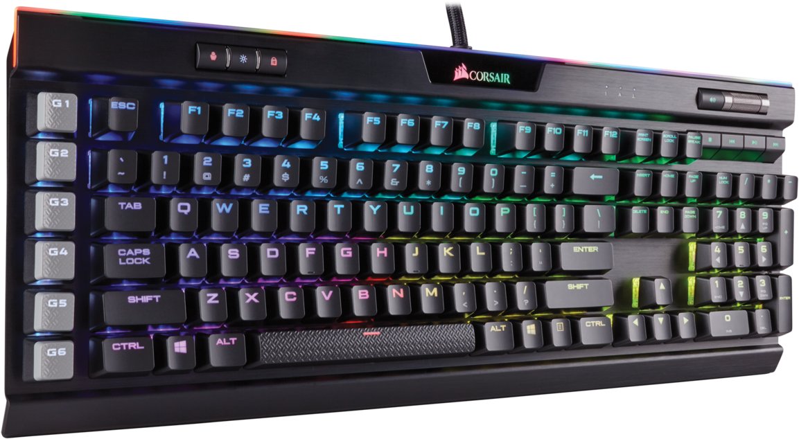 Клавиатура Corsair K95 RGB Platinum Cherry MX Speed (CH-9127014-RU