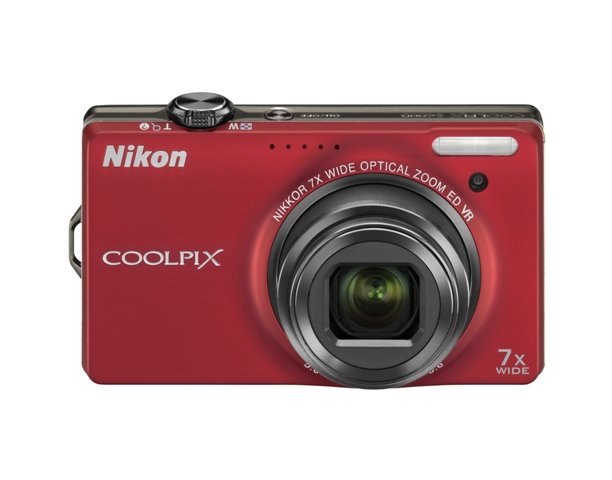 Цифровая фотокамера Nikon Coolpix S6000 Red купить | ELMIR - цена