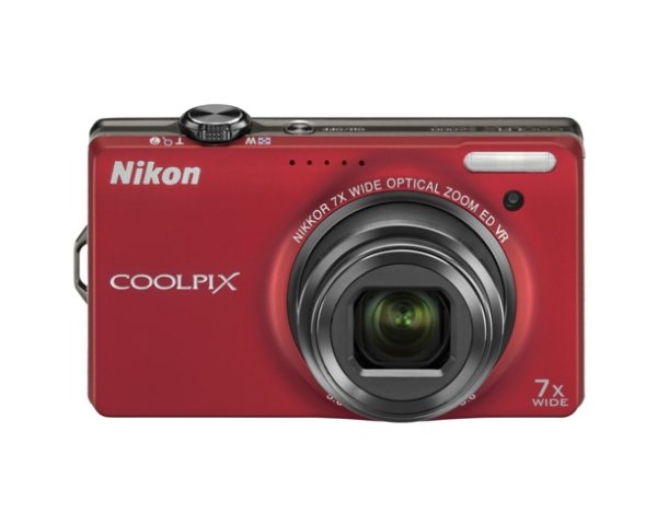 Цифровая фотокамера Nikon Coolpix S6000 Red купить | ELMIR - цена