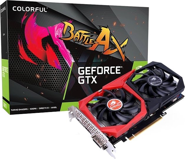 Видеокарта Colorful PCI-E GeForce GTX1660 Ti 6GB DDR6 (GTX 1660 Ti NB ...