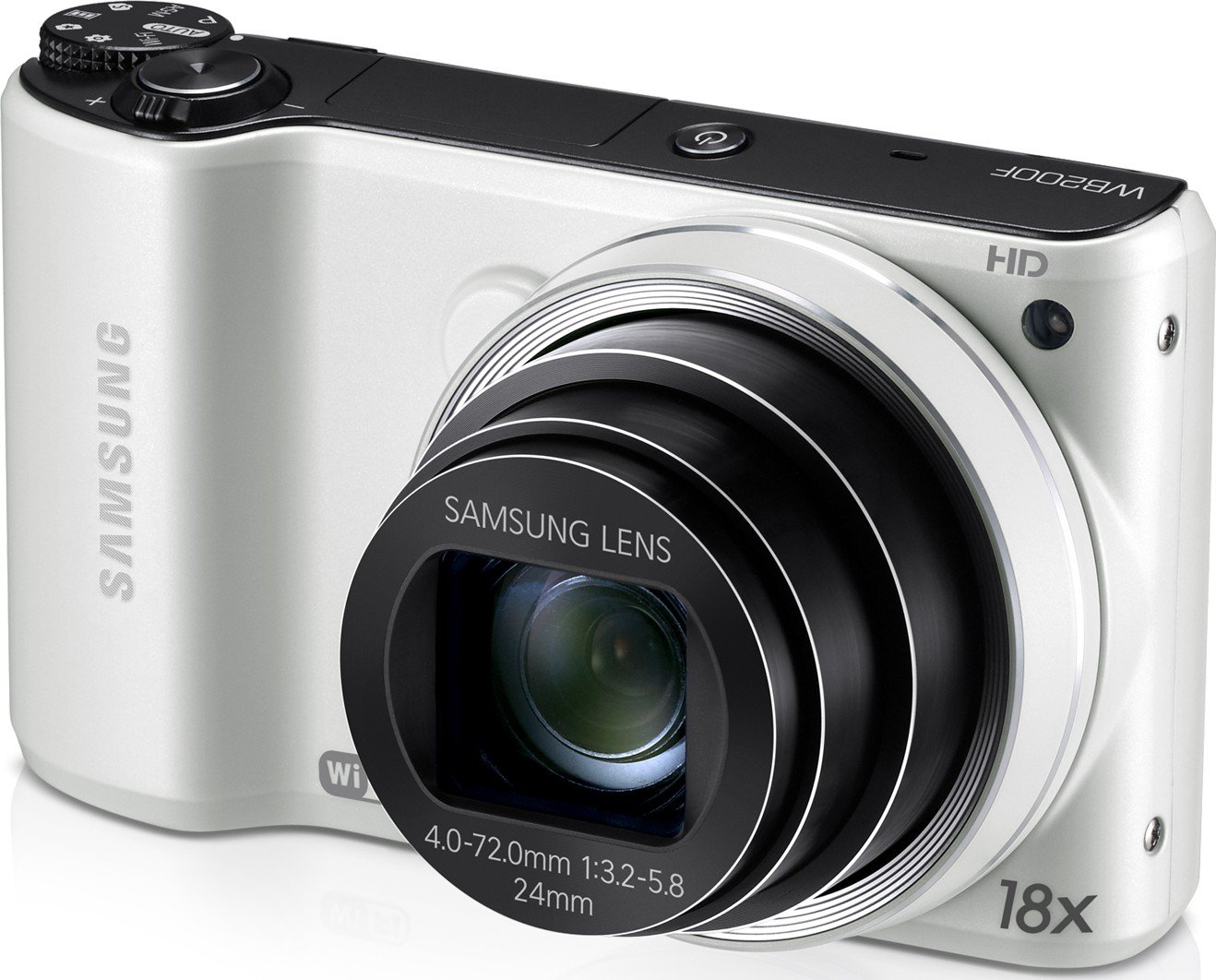 Цифровая фотокамера Samsung WB200F White купить | ELMIR - цена, отзывы ...