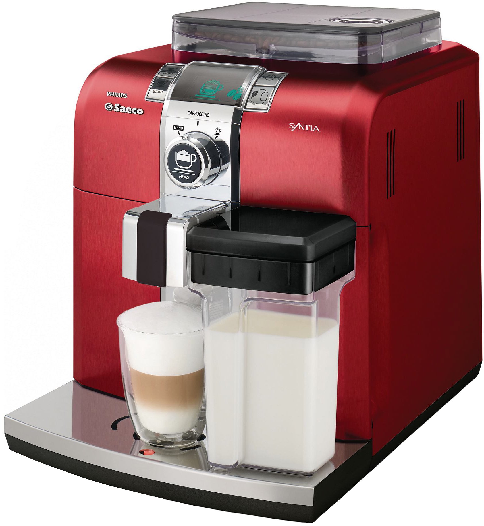 Кофемашина Philips Saeco Intelia Cappuccino Metal (HD8838/32) купить ...