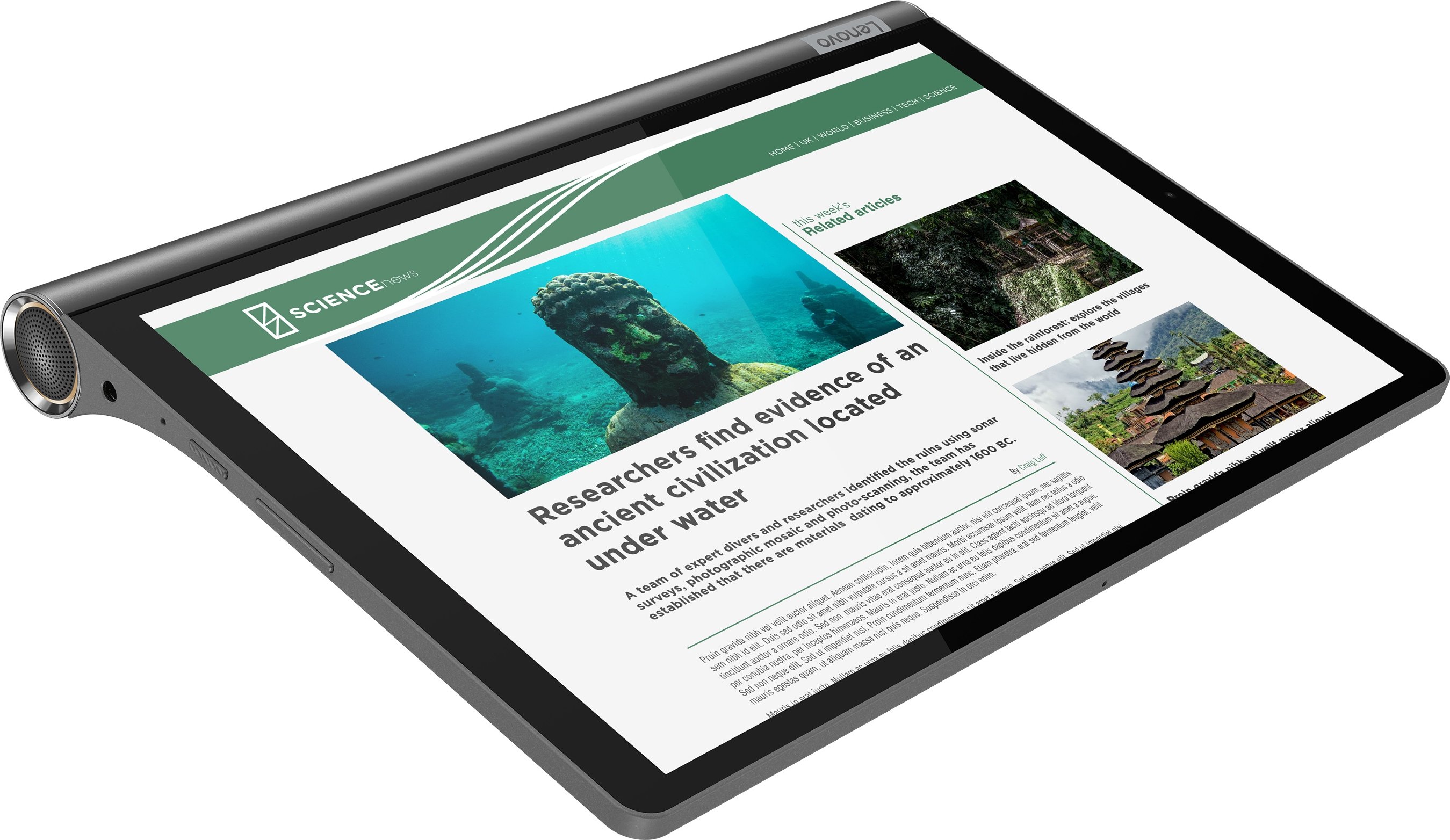 Планшет Lenovo Yoga Smart Tab YT-X705L (ZA530037UA) купить | ELMIR