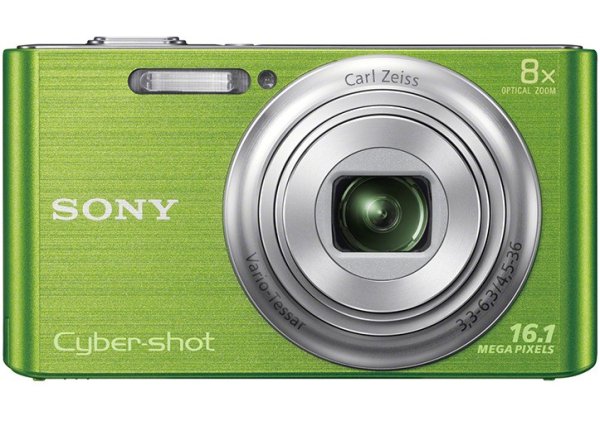 Цифровая фотокамера Sony Cyber-Shot W730 Green купить | ELMIR